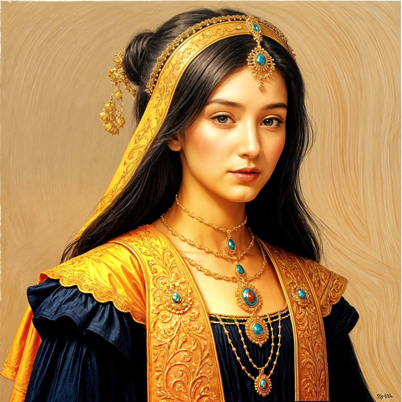 AI Generated Painting of Abstract Concepts