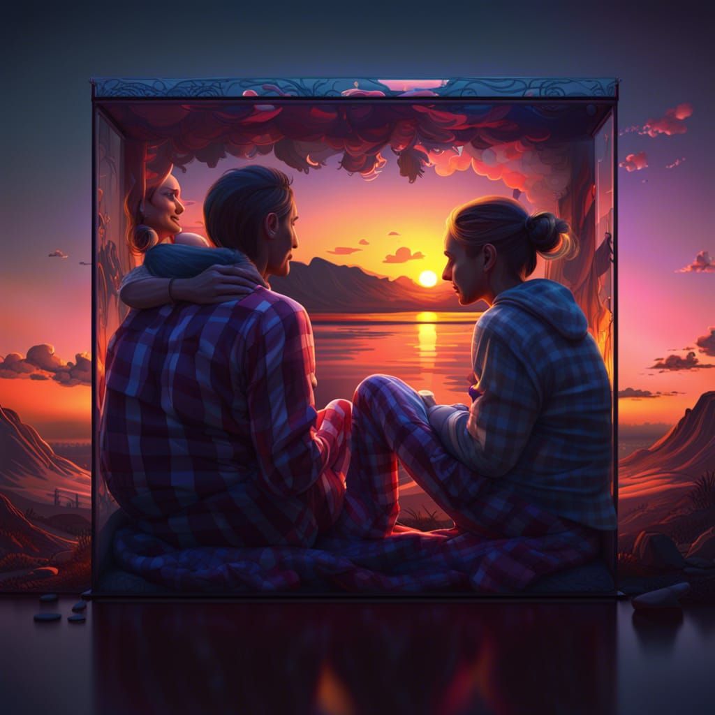 Couple in quarantine