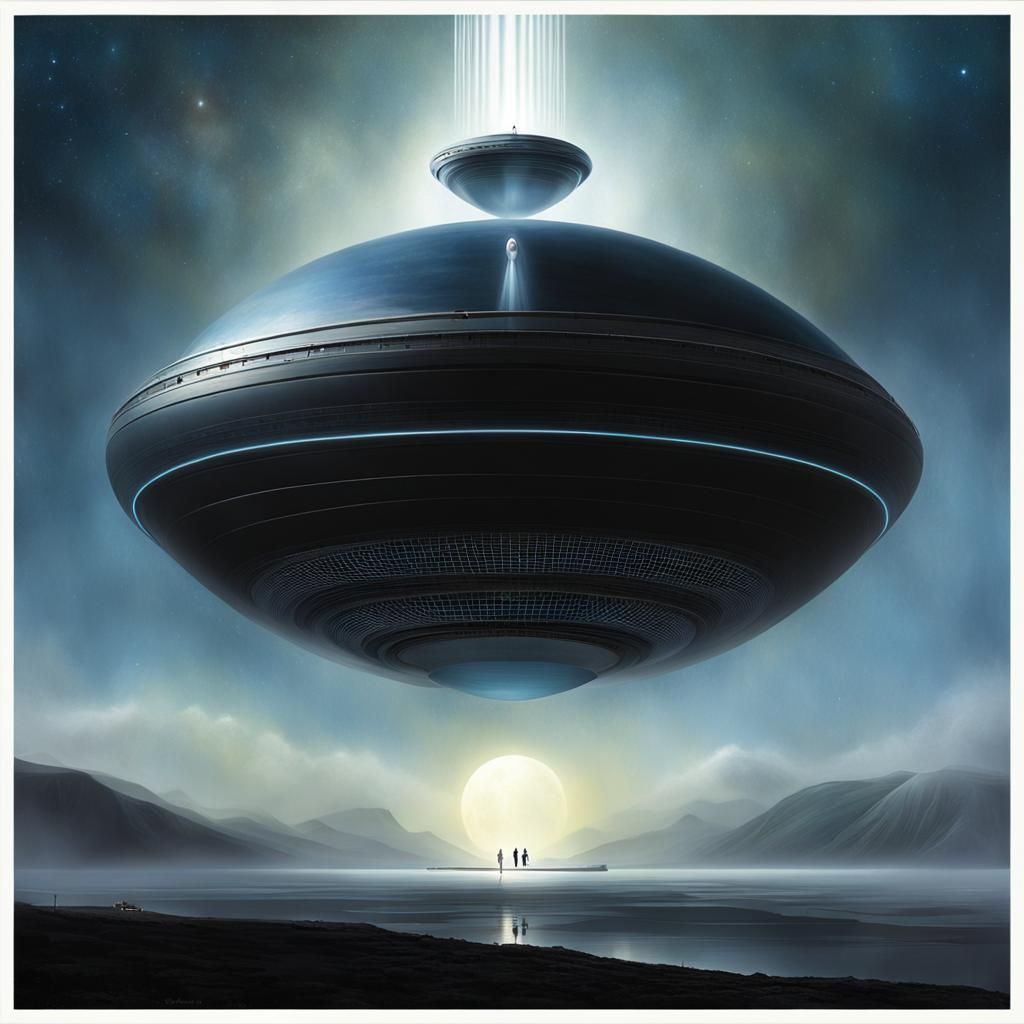 Child on Swing Against Colorful Sunset