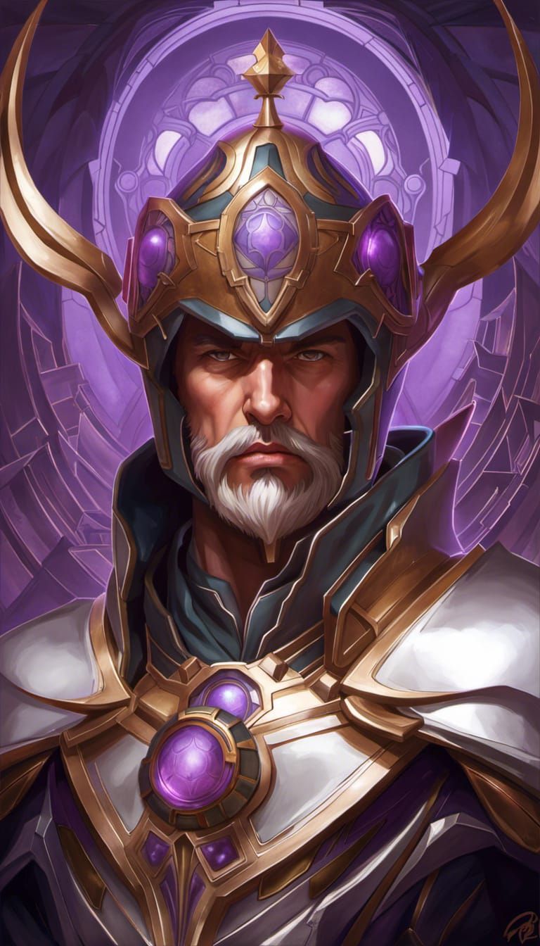 Epilepsy patron Sanctus Valentinus legendary mecha priest v.2