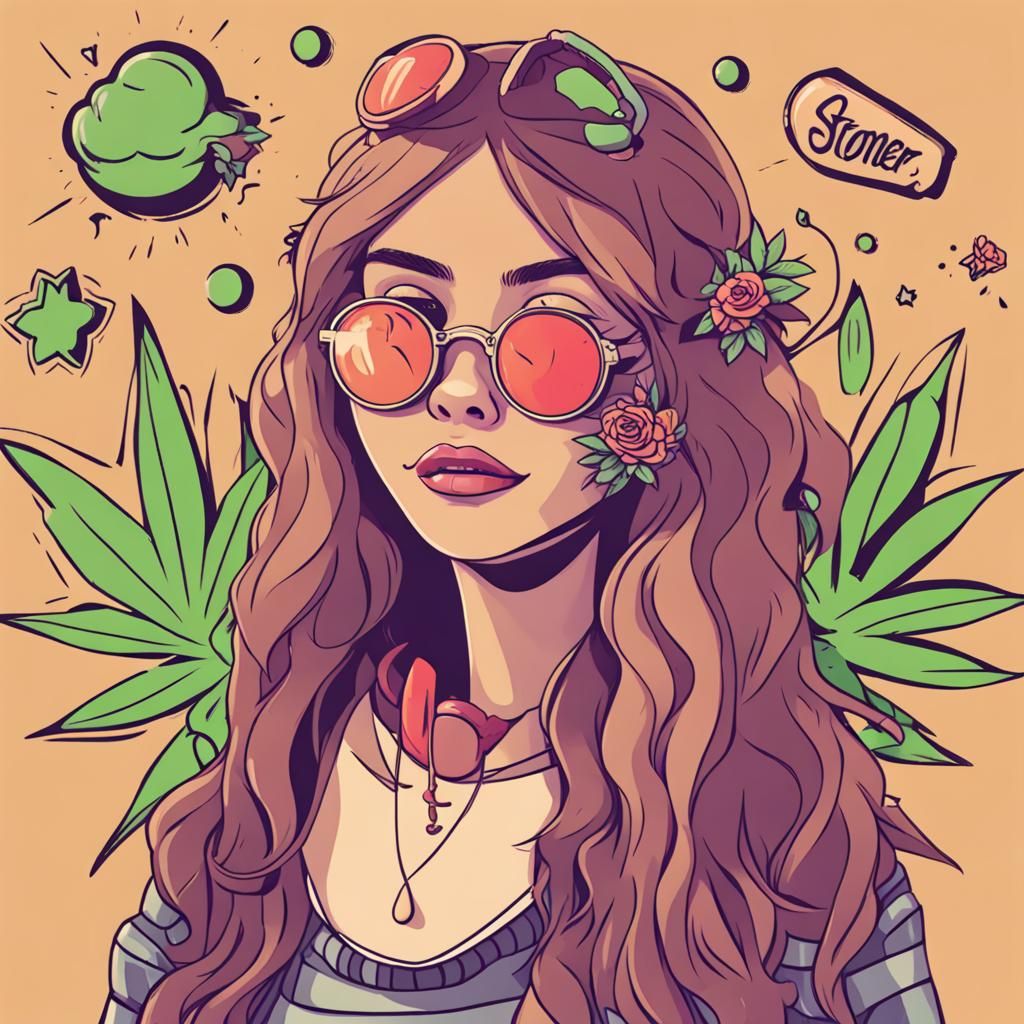 Image of a Stoner Girl