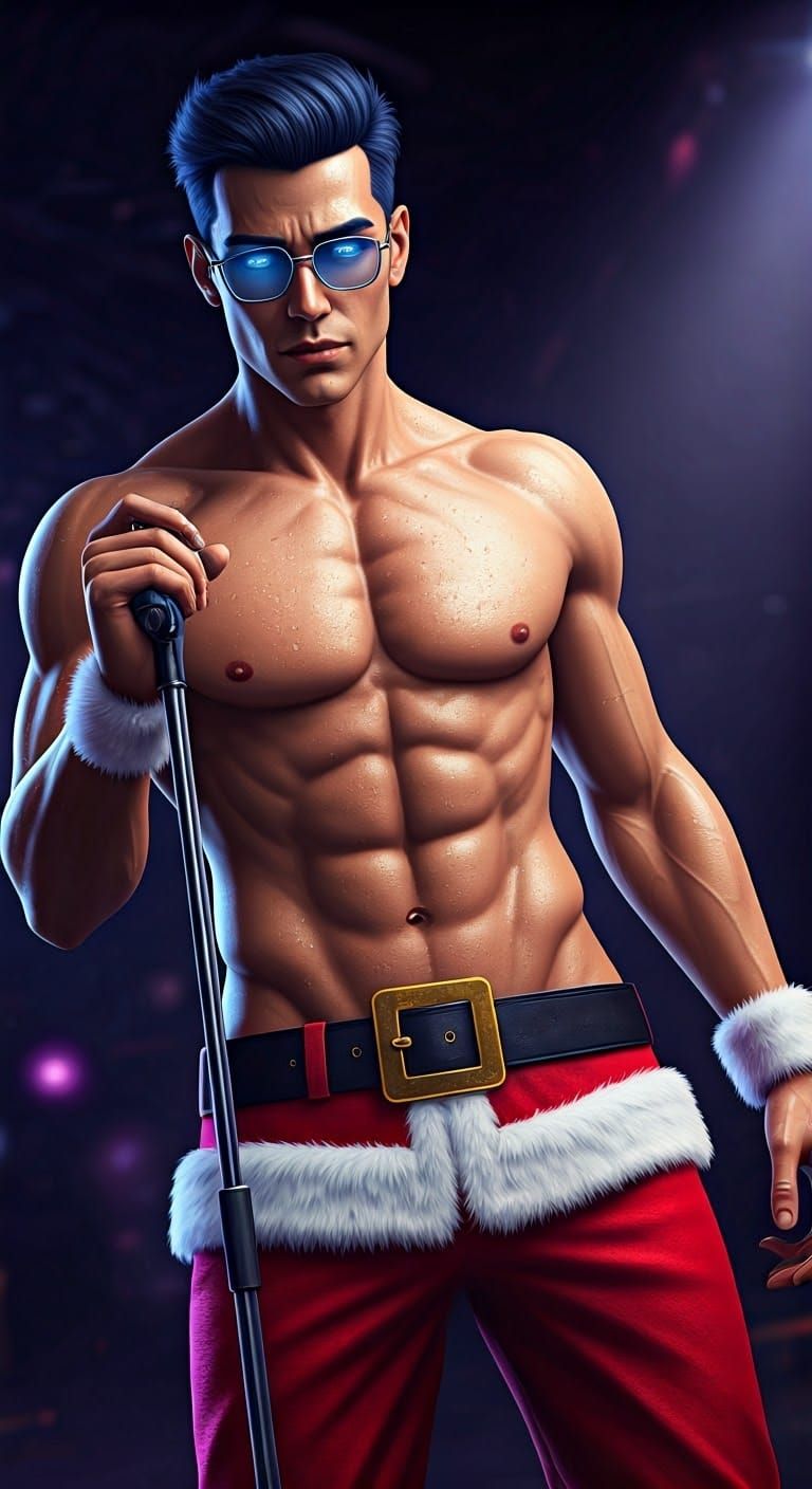 Futuristic Android Rockstar Lancelot Shines on Stage