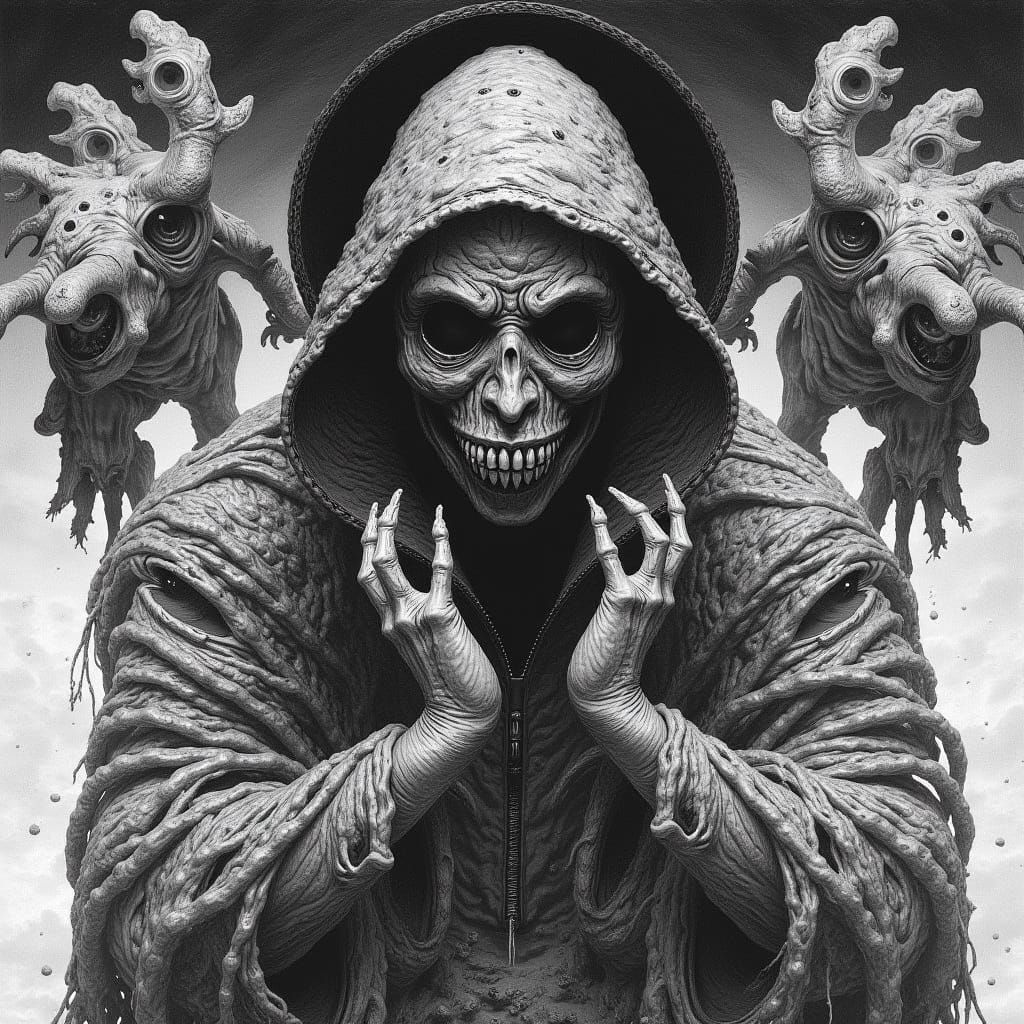 Haunting Michael Myers Noir Horror Photograph