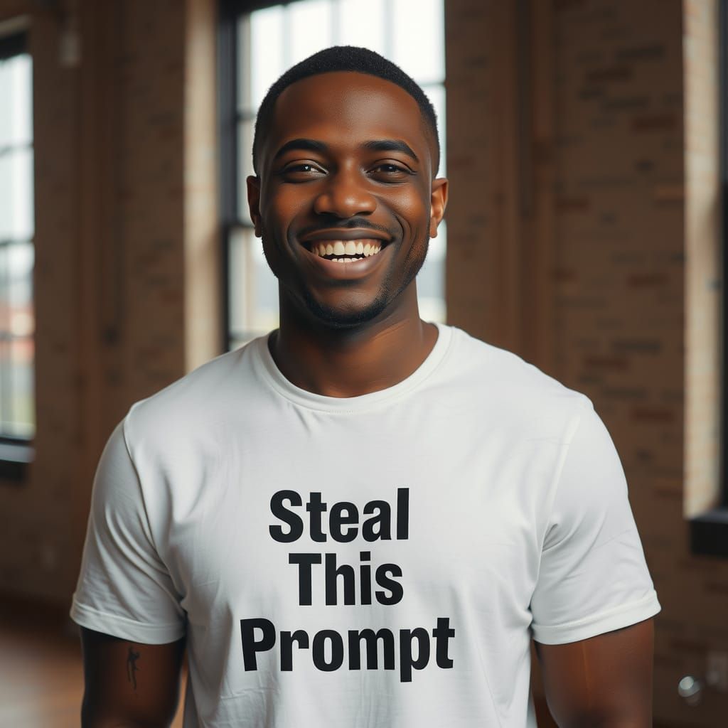 Cinematic Portrait of a Happy Man in Photorealism