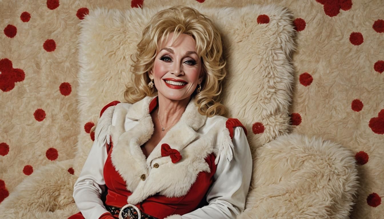 Pin-Up in Vargas Style Reclining in Lingerie