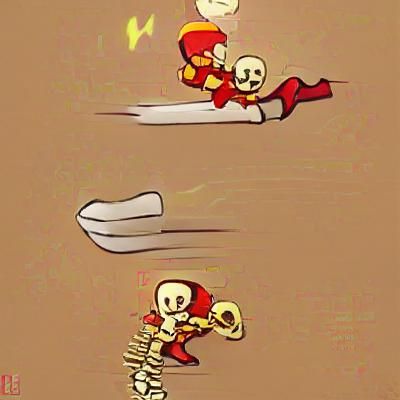 Pixelated Bonetrousle Title Card