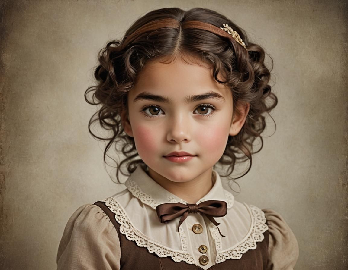 Victorian Beauty Strolls Through Paris Streets