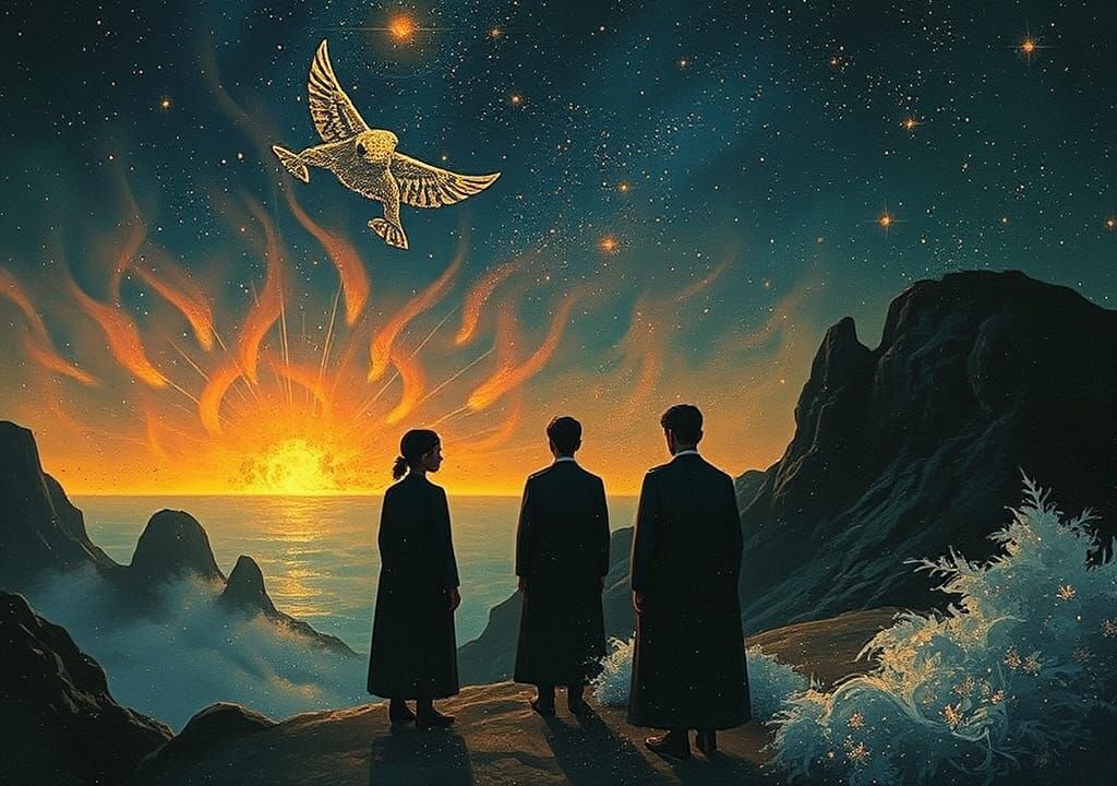 Visionary Culture Message in Mixed Media