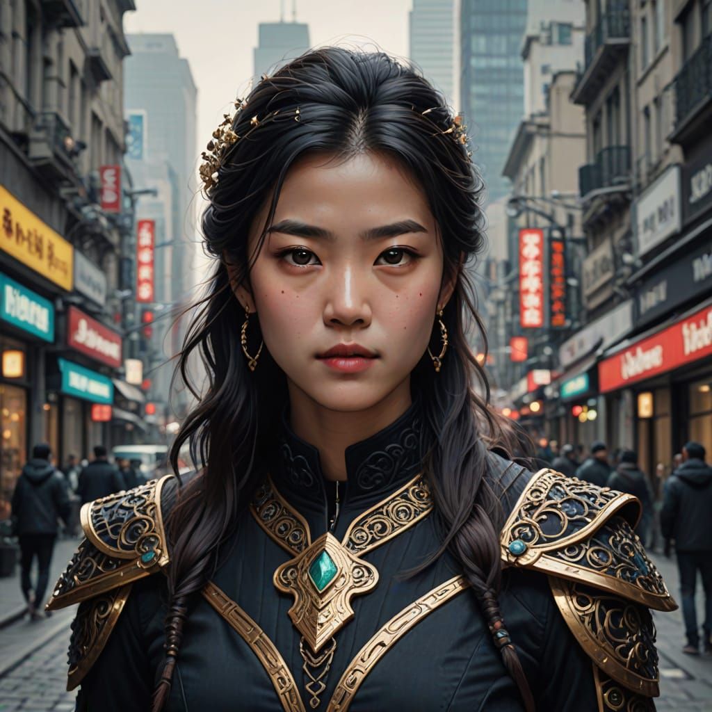 AI Generated Image of a Mysterious Forest