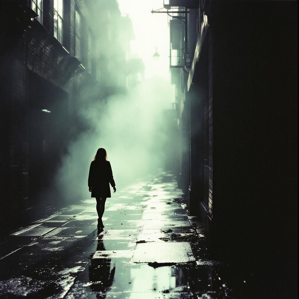 British Grime in Saturated Flash Photography