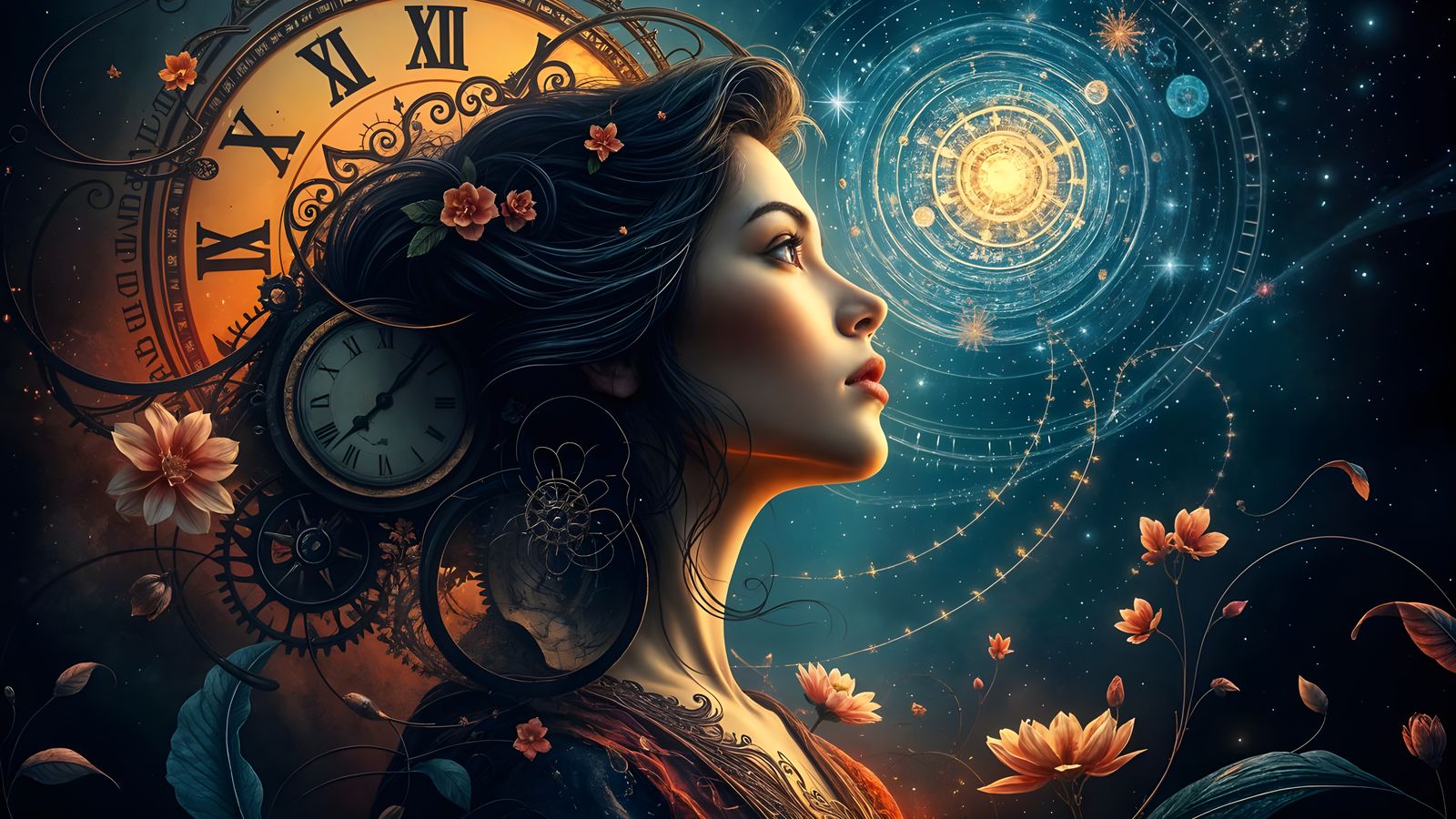 Timeless Double Exposure Airbrush Masterpiece