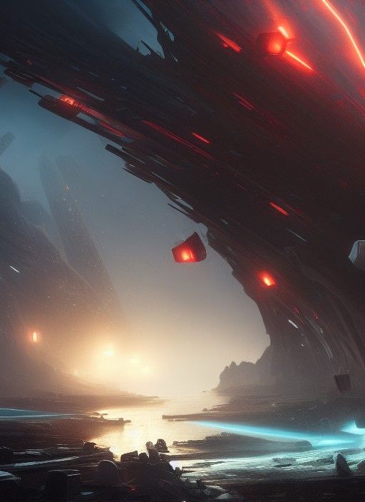 Squid Game: Sci-Fi Concept Art in 8K