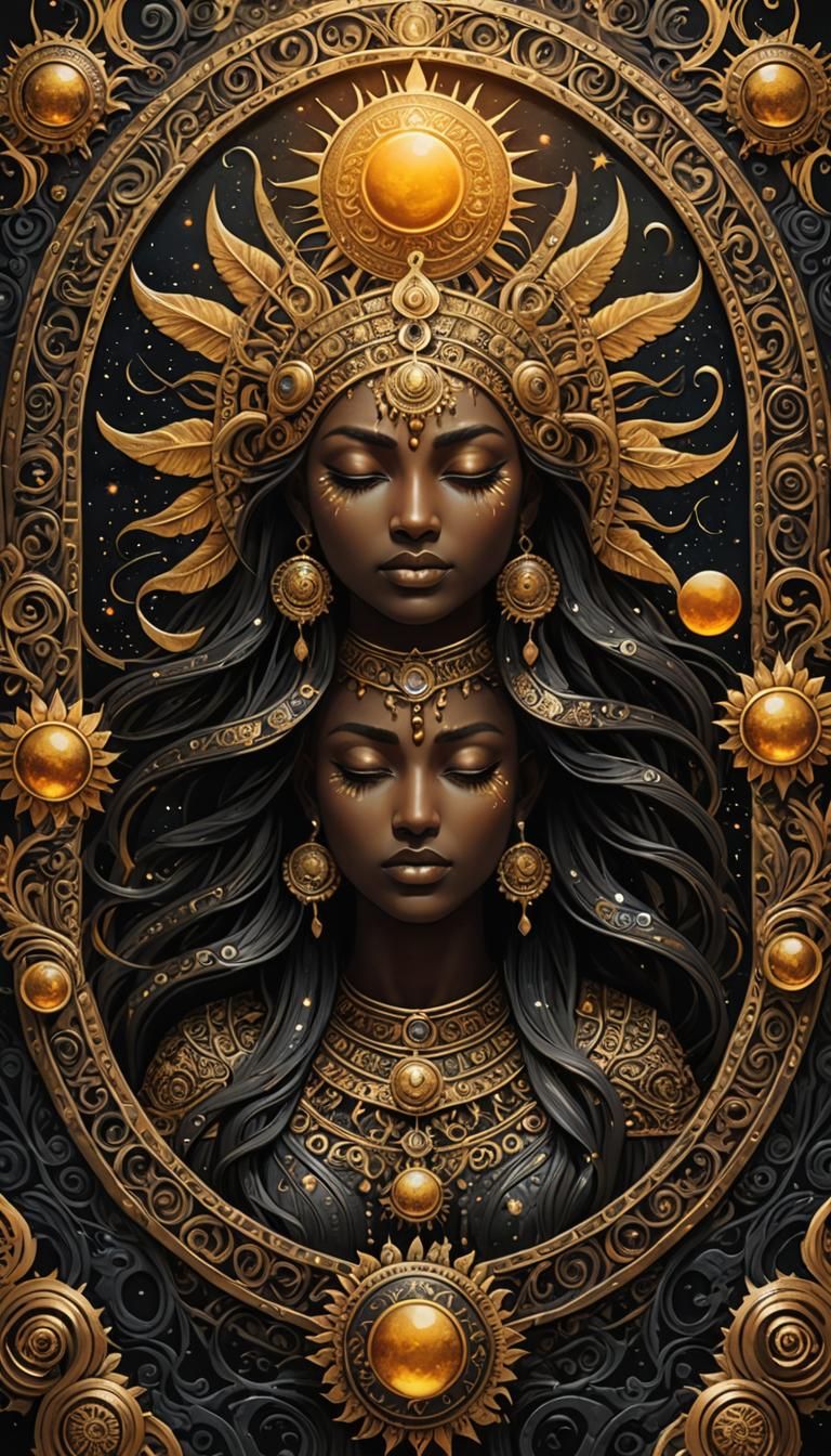 Mani and Suna: Norse Moon and Sun Gods