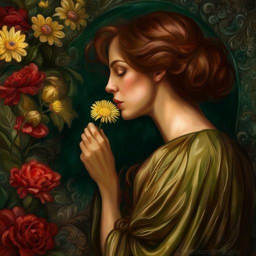 Enchanting Secret Garden AI Image