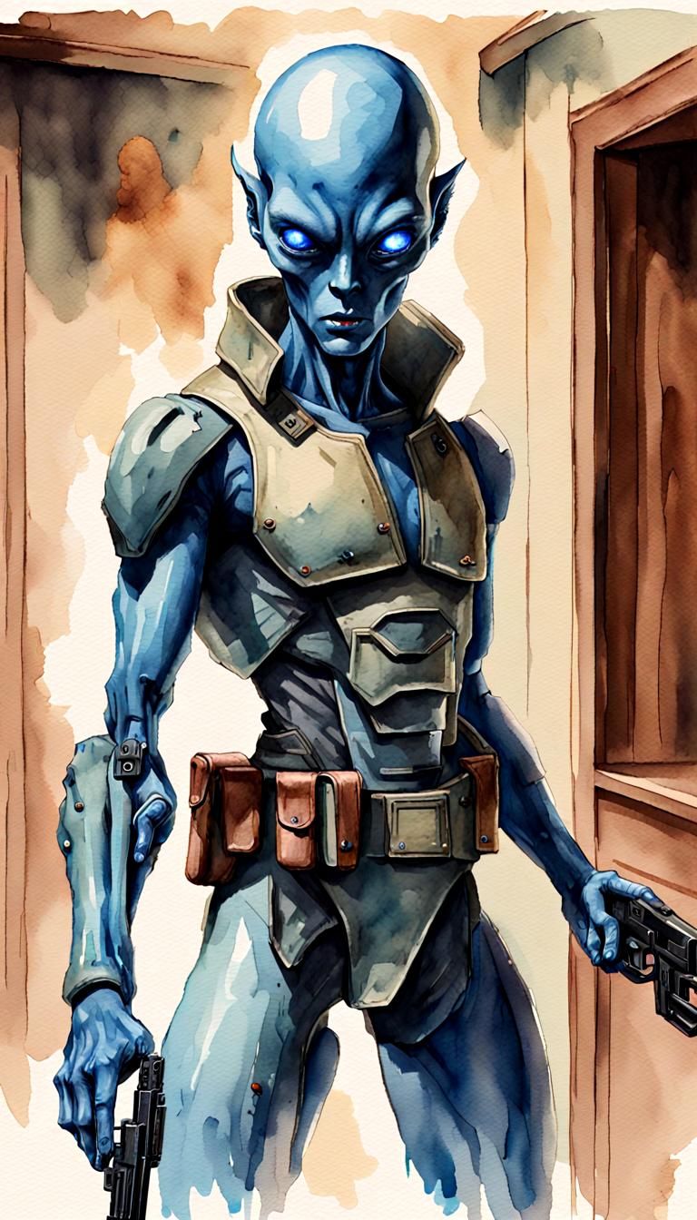 Intergalactic hitman