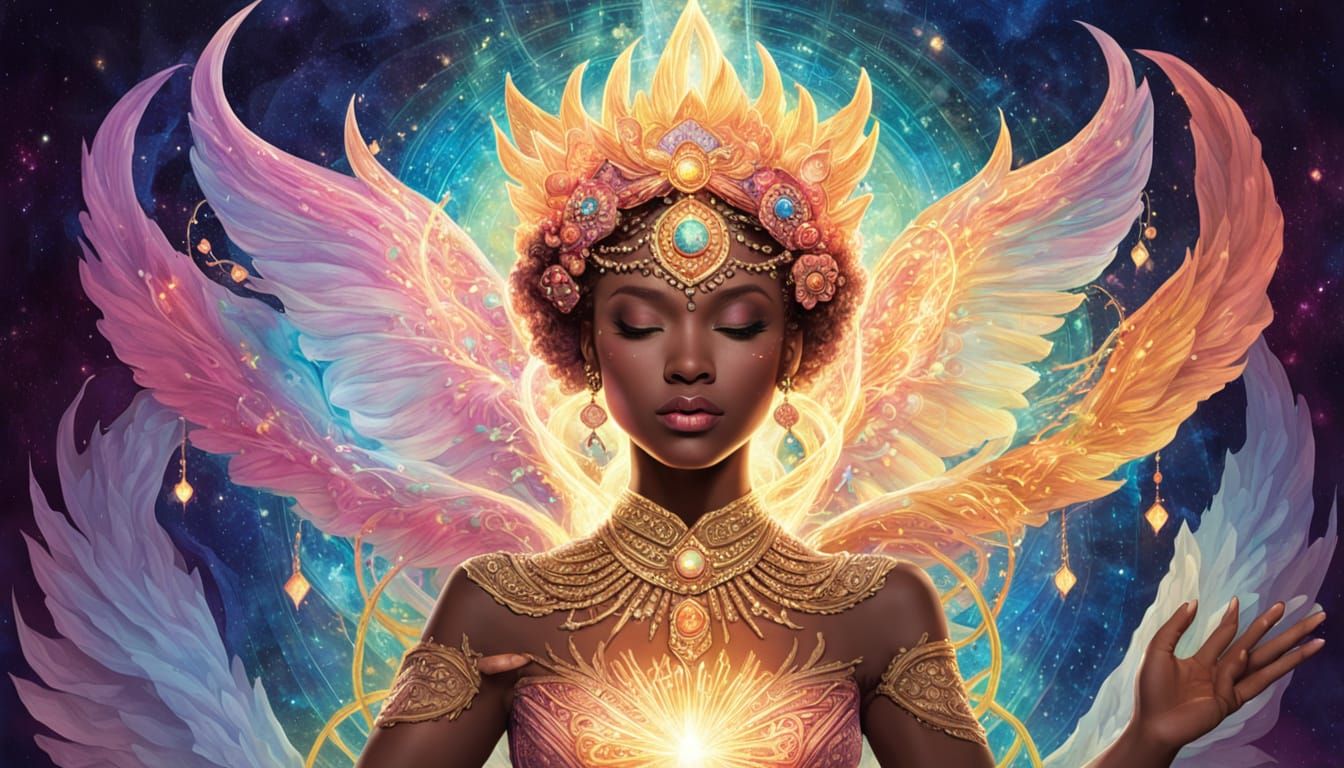 Luminous Ethereal Vibrant Harmonic Majestic