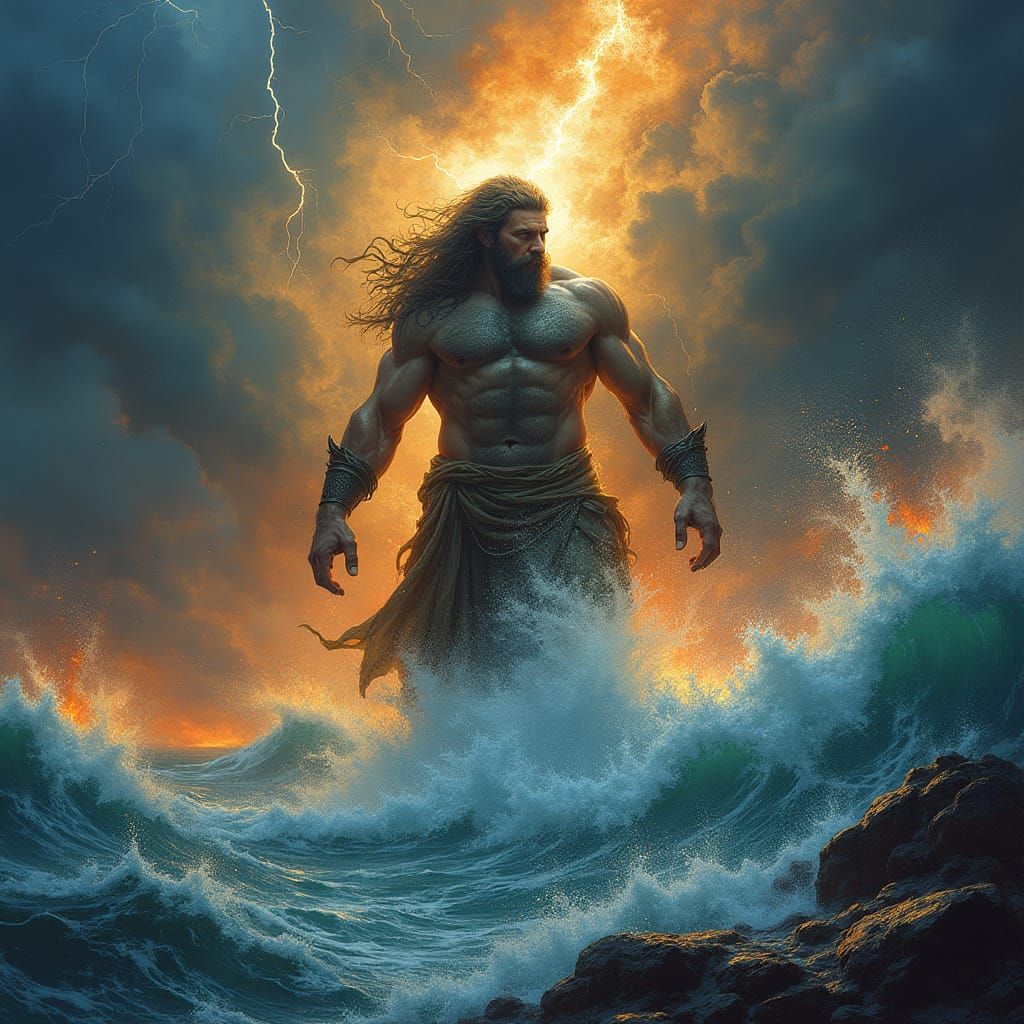 Majestic Oceanus Tames Fire Storms and Ocean Fury in Dramati...