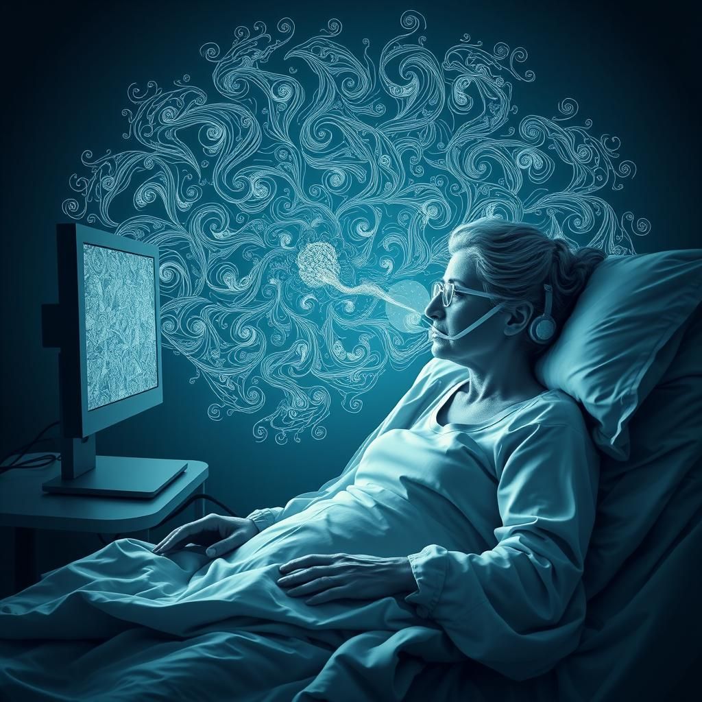 Bedridden Woman Creates Art with Eye-Tracking Technology