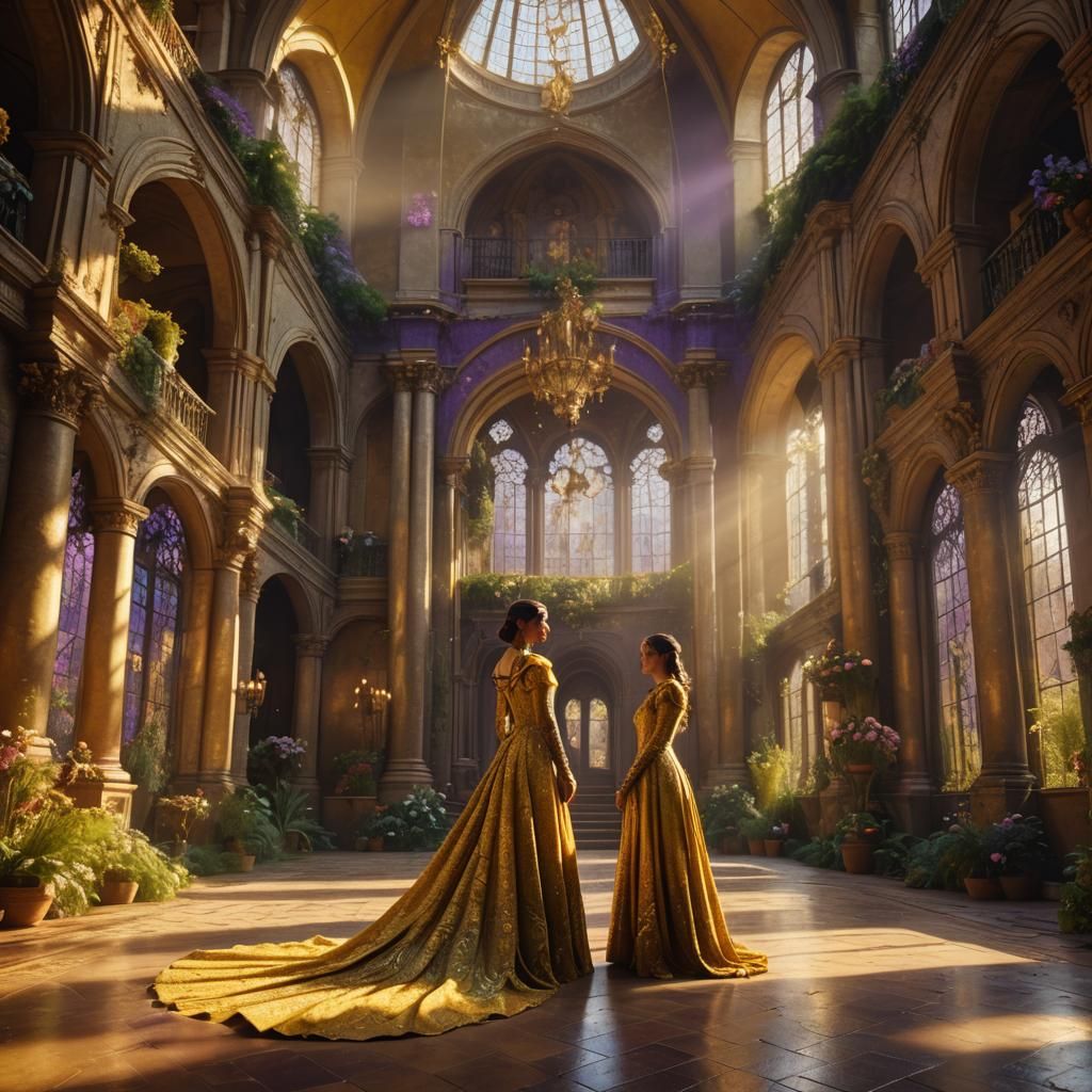 Elia Martell and Rhaenys Targaryen