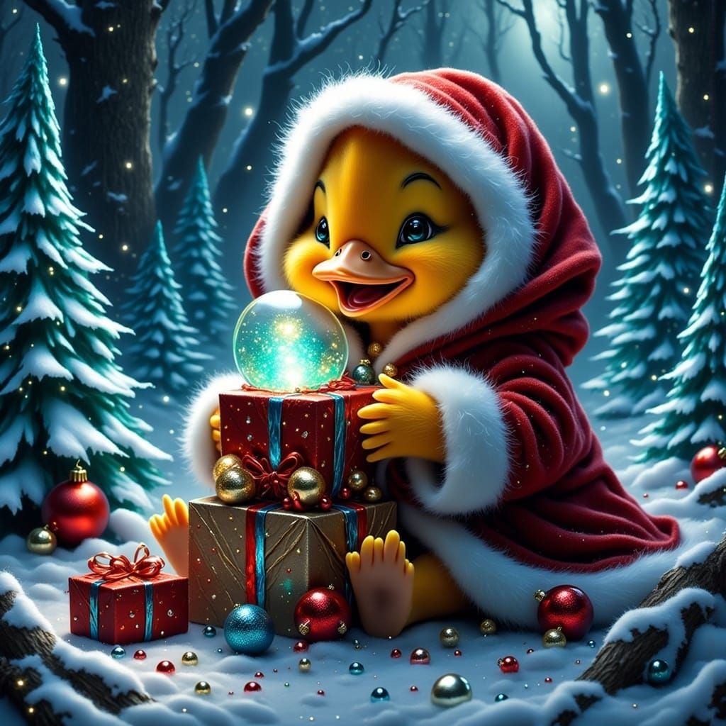 Baby Duck's First Christmas in Winter Wonderland