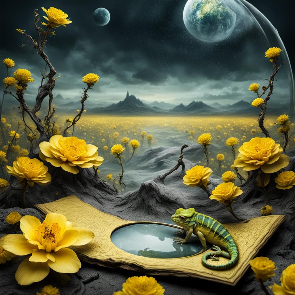 Fantasy vanilla flower...