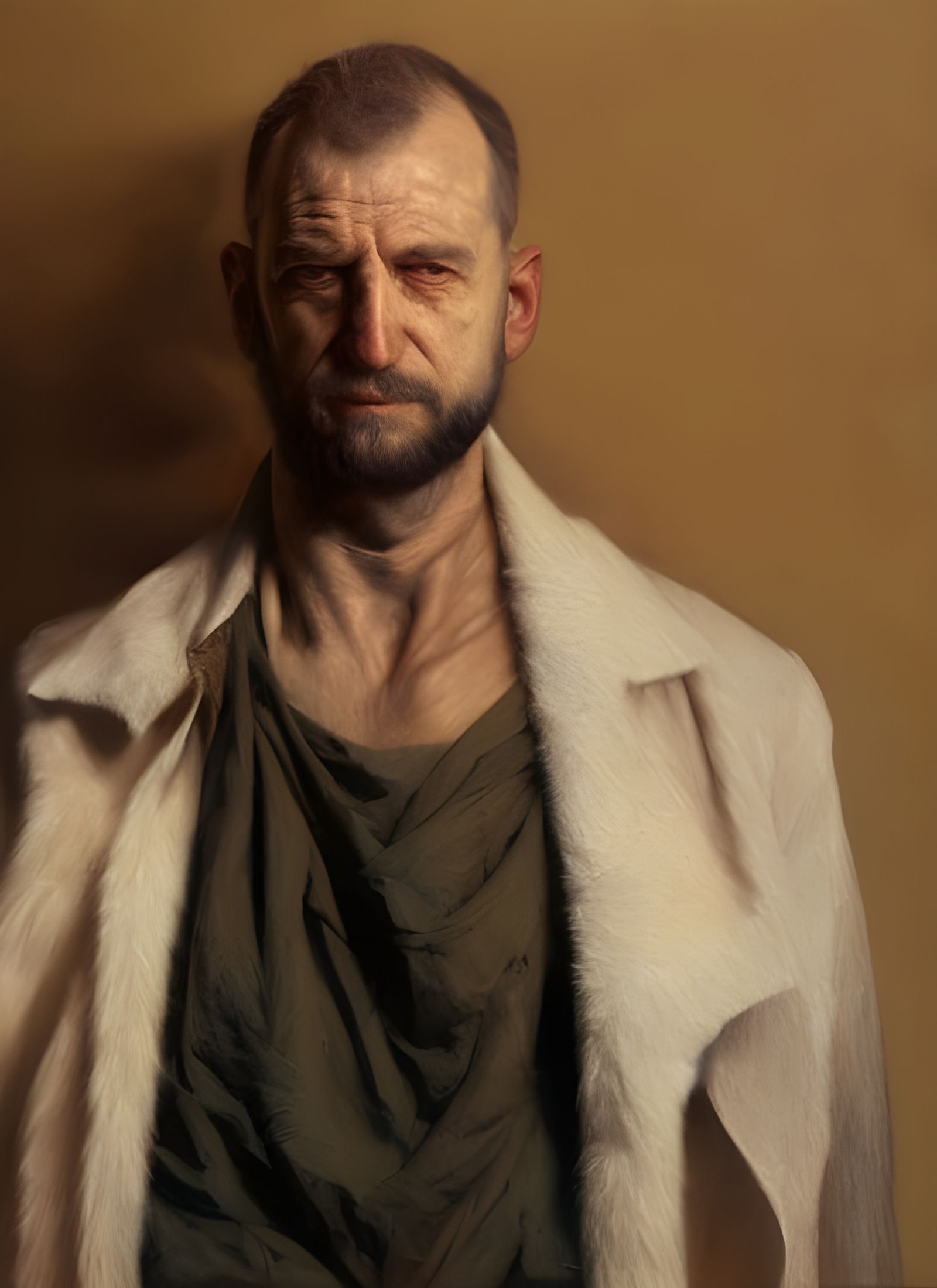 Hyperrealist Portrait of People in their Sunday Best