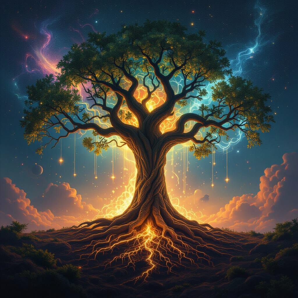 Majestic Innovation Tree: Curiosity, Progress, AI, and Cosmi...