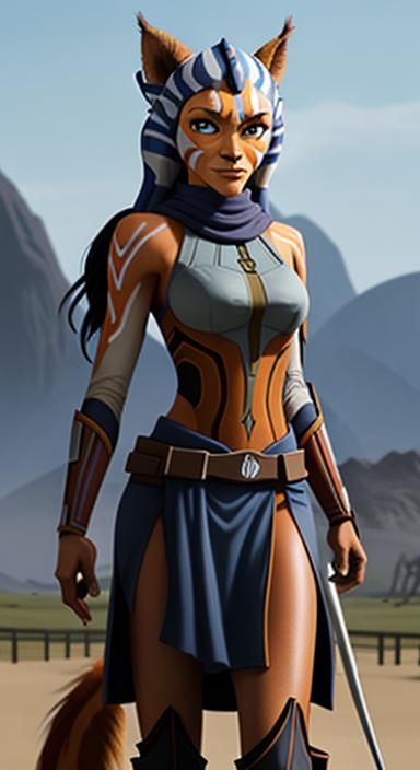 Ahsoka Tano Reimagined as Horse Girl