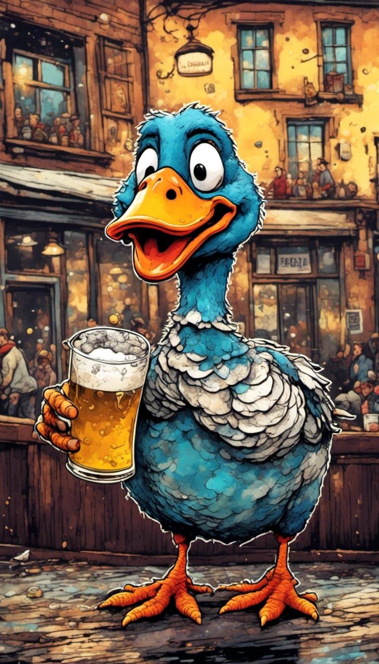 Drunk Duck