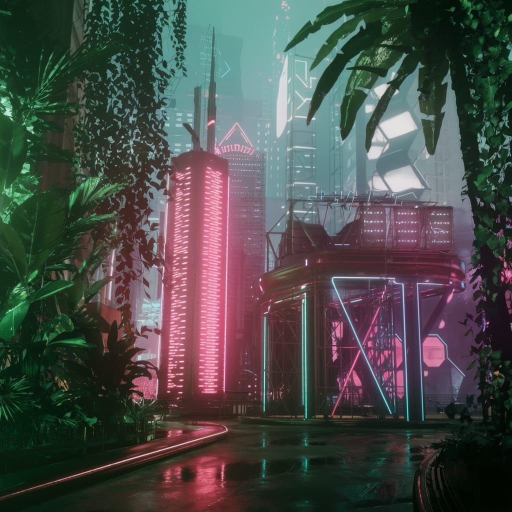 Cyber City Outskirts