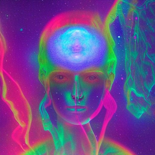 Holographic Dark Matter Cosmic Illustration