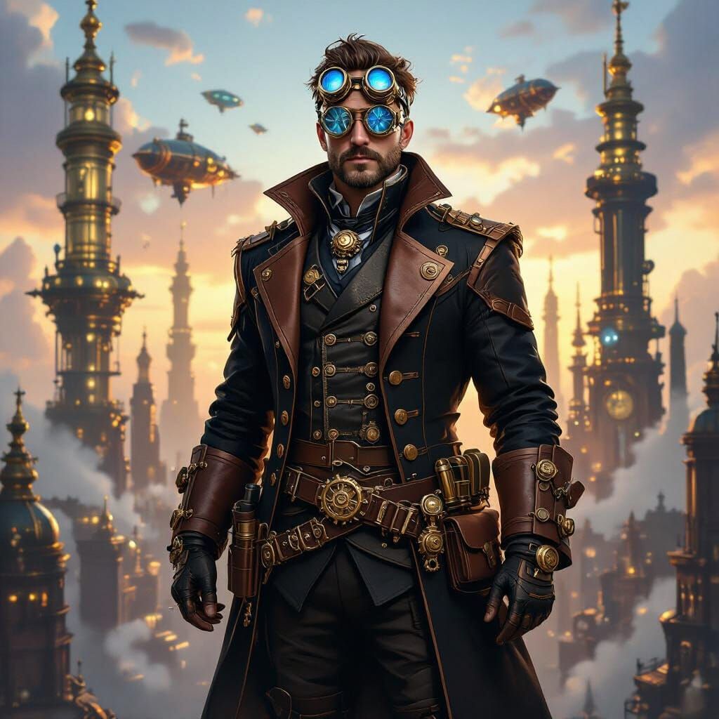 The Architect of the Iron Horizon, Captain Elias Blackwell— ...