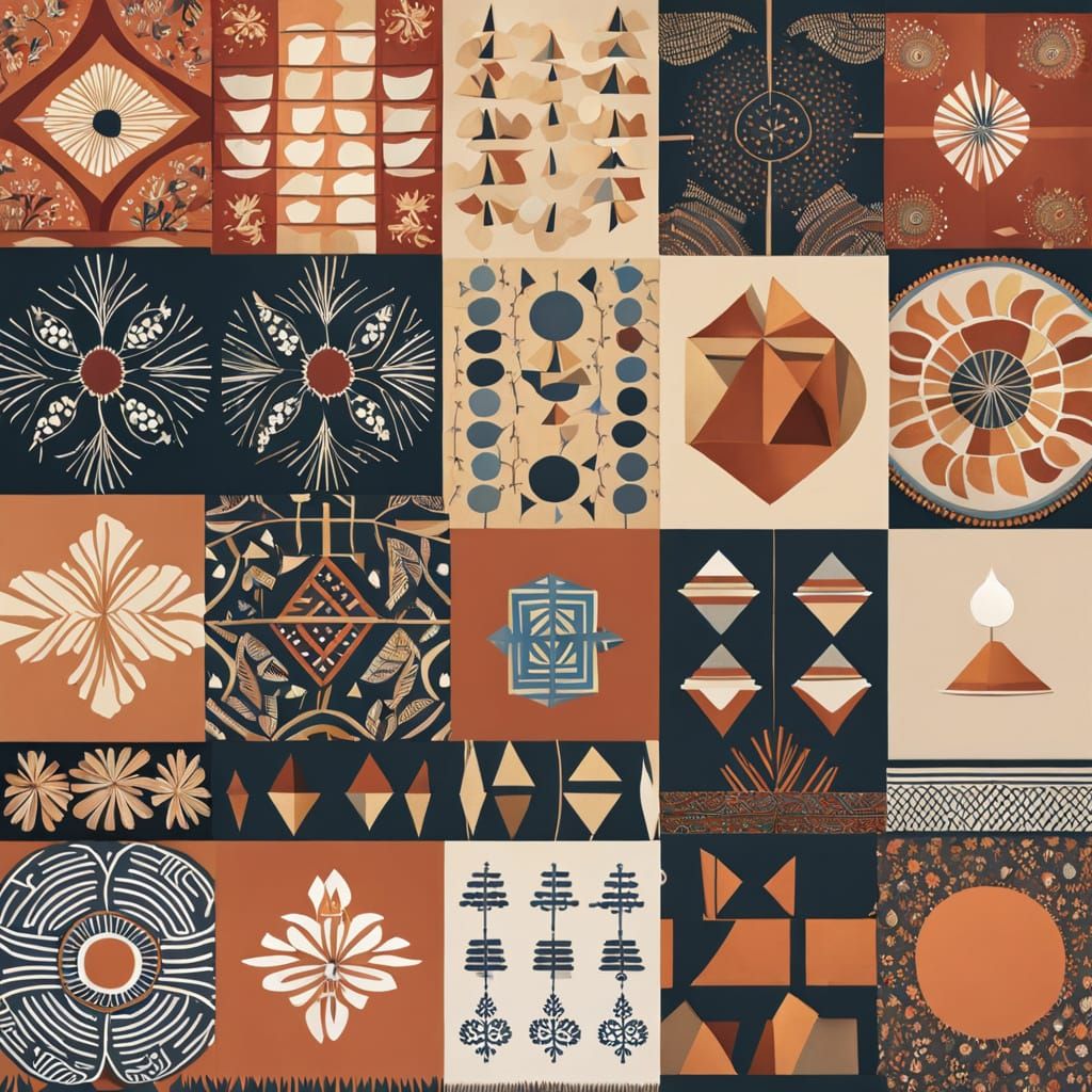Warli Tribal Art Moodboard