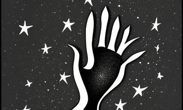 Divine Hand Reaching for Stars