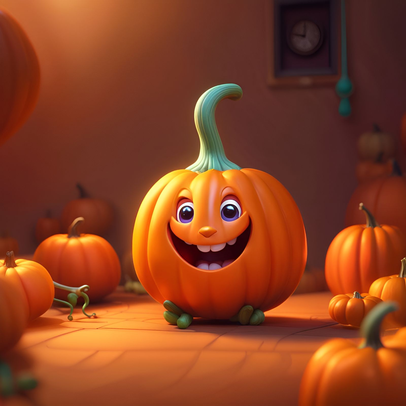 Cute pumpkin