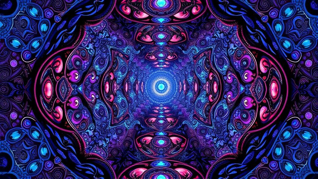 Surreal Fantasy Scene in Escher Style