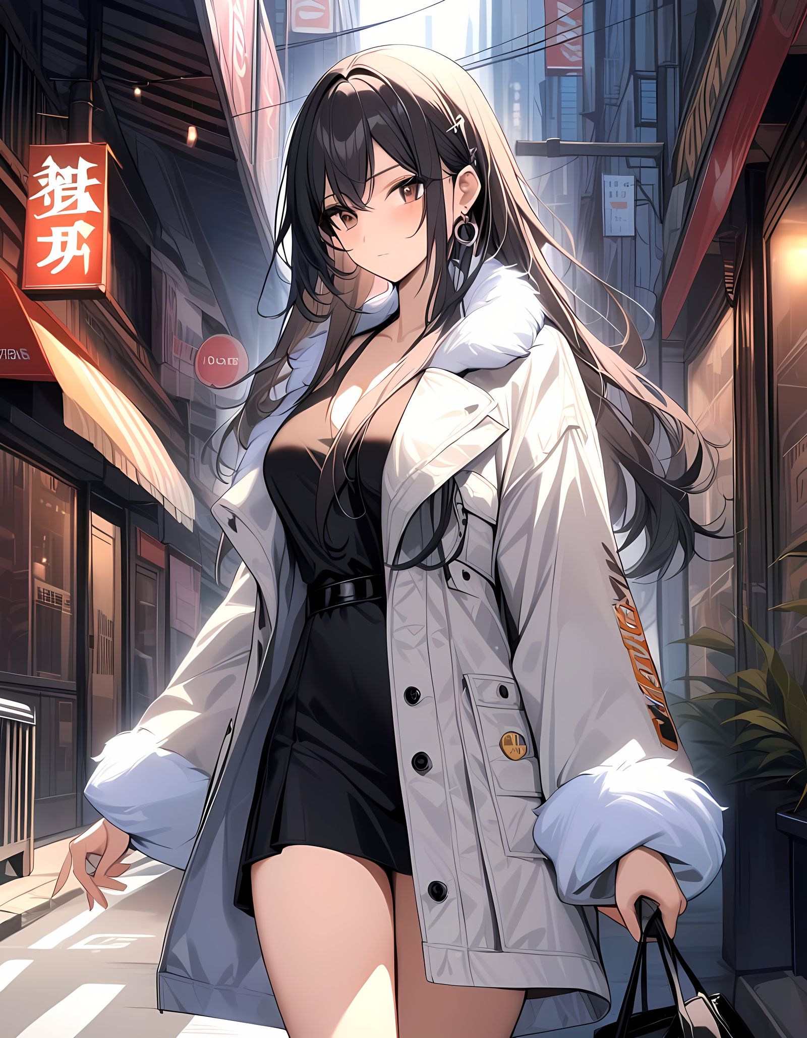 Lonely City Streets in Aesthetic Cowboy Style