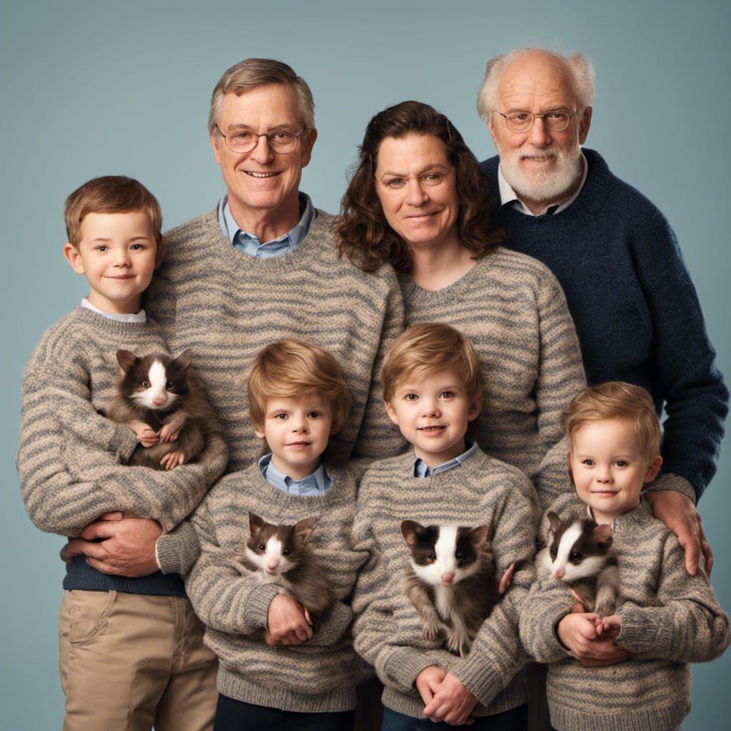 Awkward Family Photo with Possum