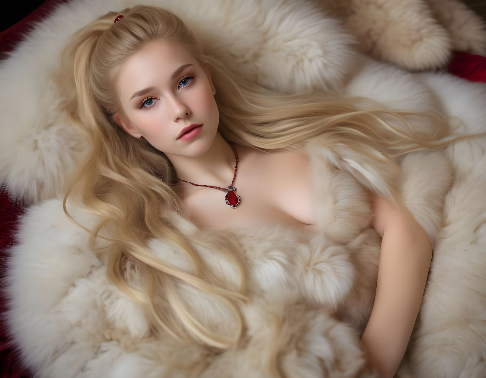 Norse Goddess of Love in Slumber