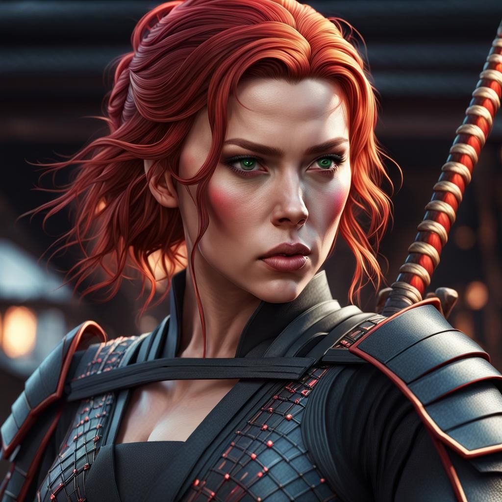 Natasha Romanov as Ninja