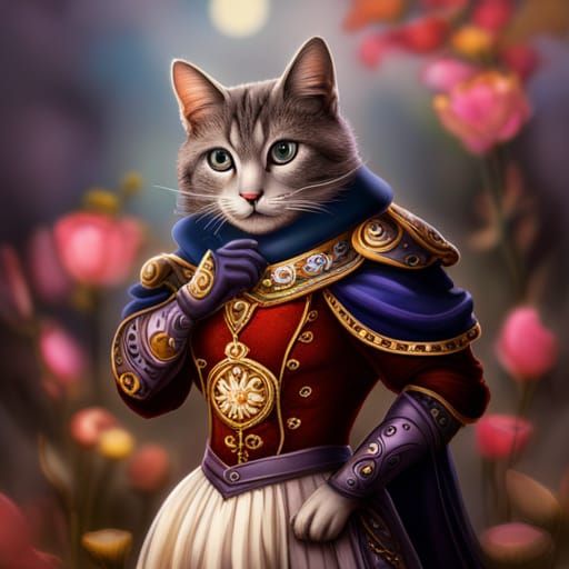 A Royal Cat Princess