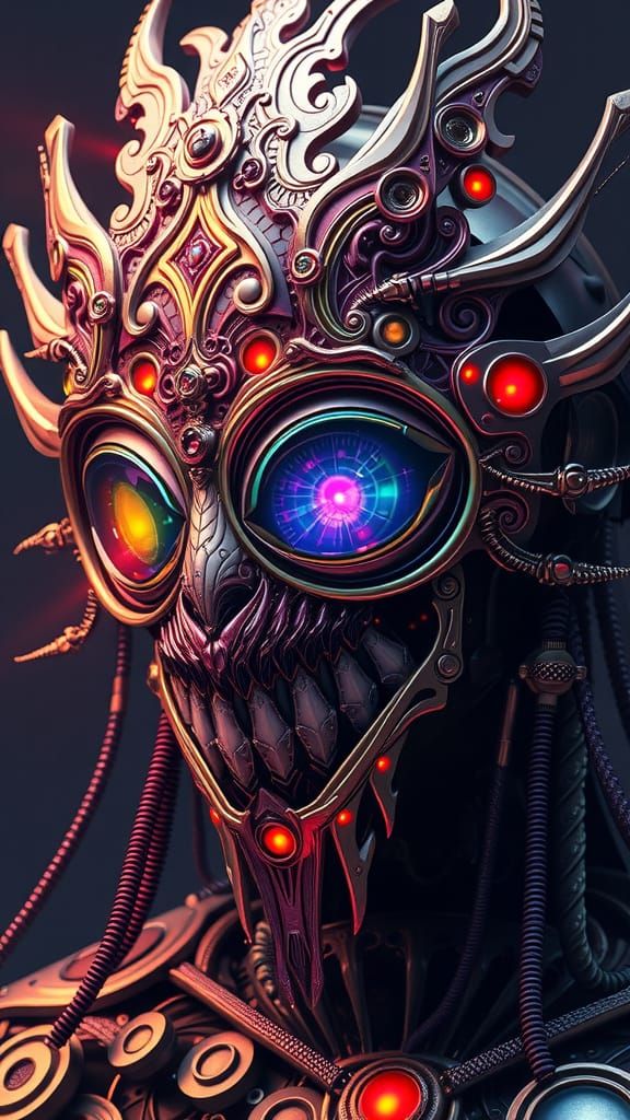 Omnipotence Crown-Mask: Hi-Tech Spectrum of Power