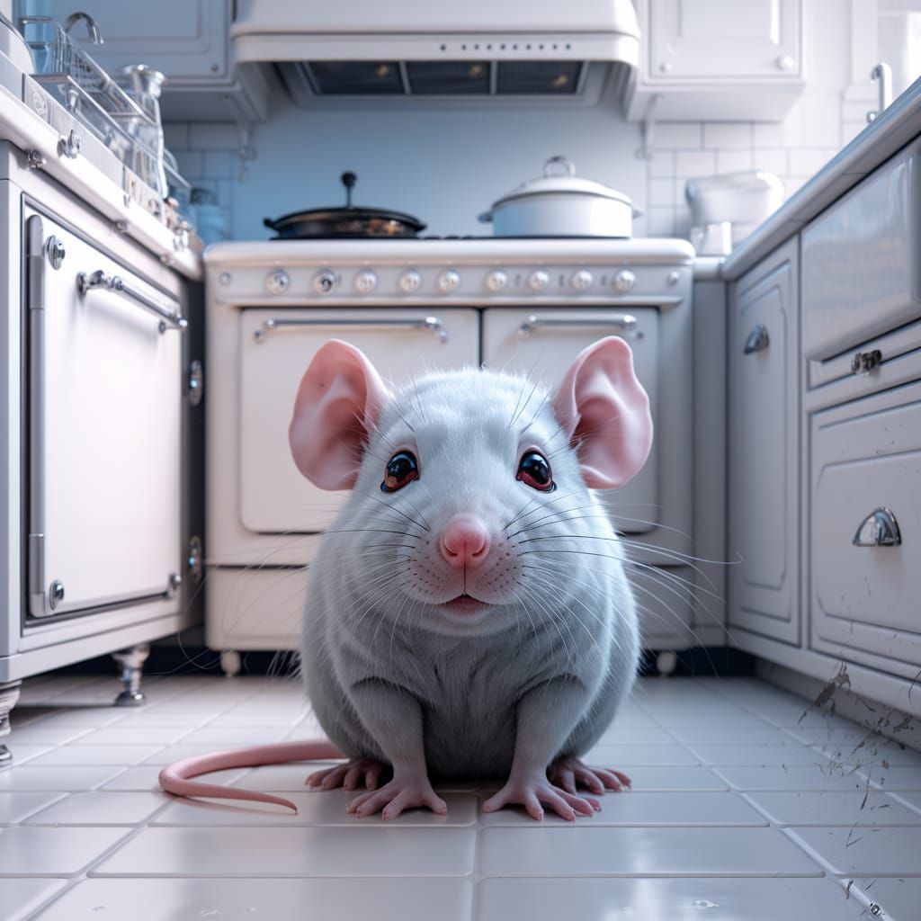 🎶there’s a rat in me kitchen, what am I gonna do🎶