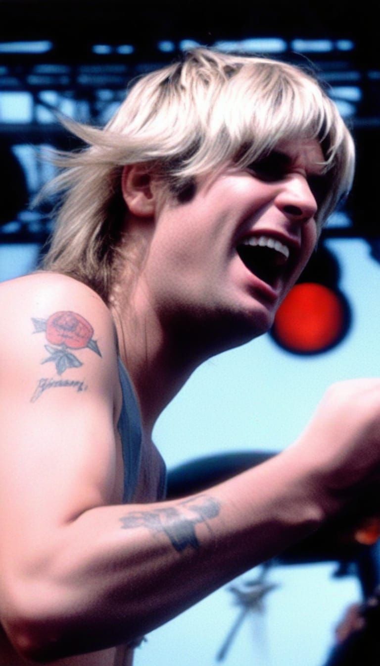 Ozzy Osbourne Portrait: 1983 Stage Performance