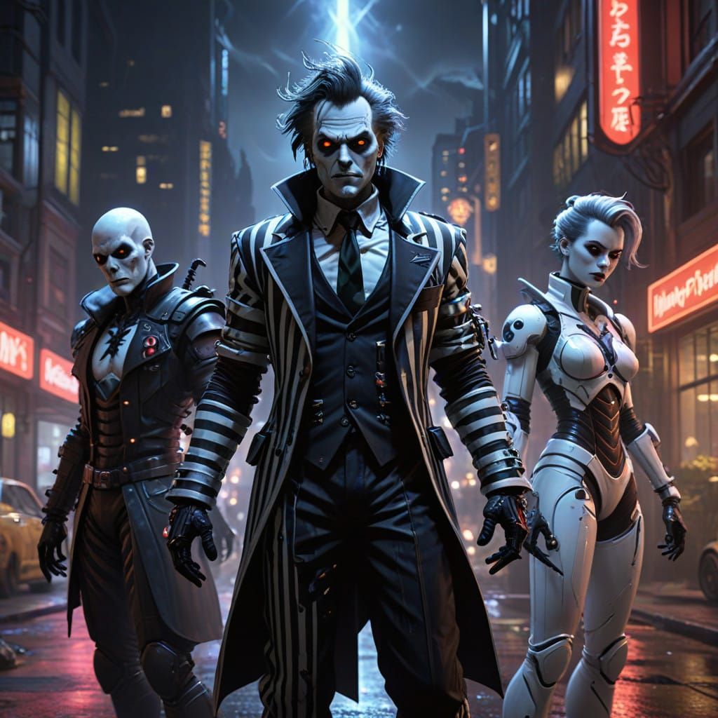 Bio-Exorcist Meets Paranormal Investigators in Gothic Citysc...