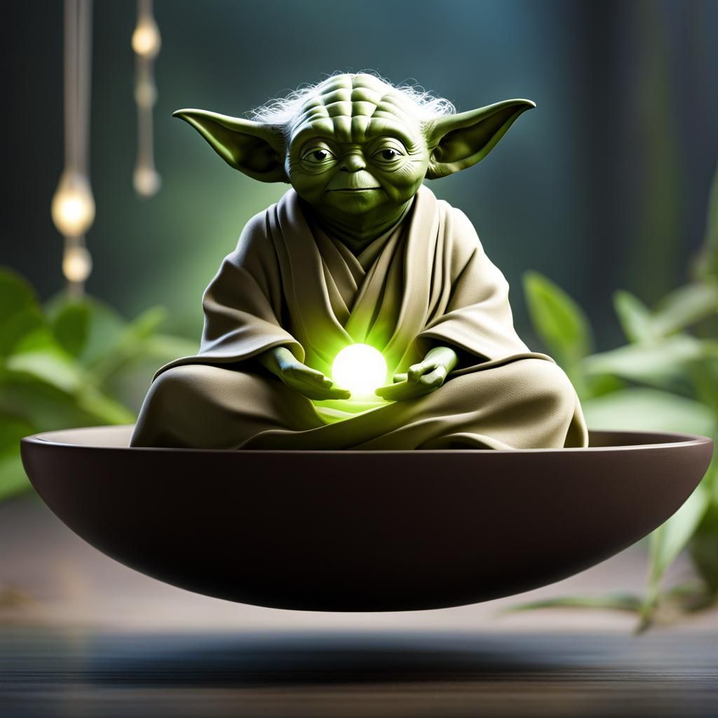 Yoda using the force