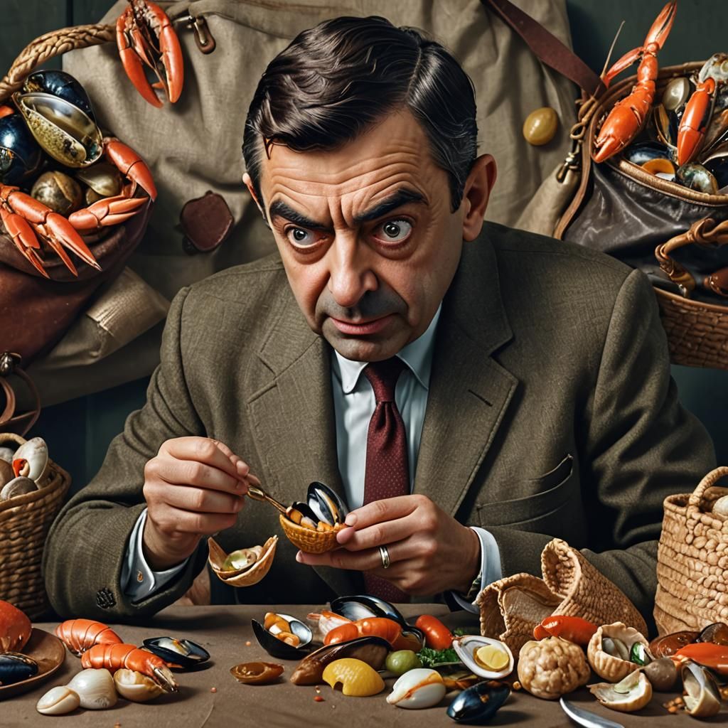 Mussels and Mr Bean
