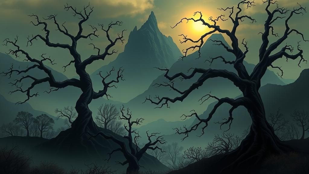 Dark vale a land full of hideous beasts and terrifying dange...