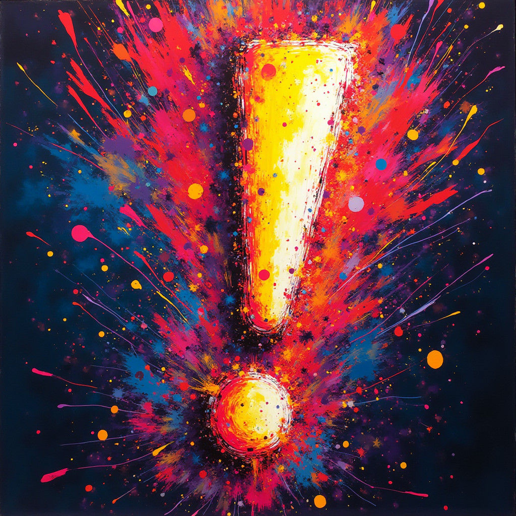 Kaleidoscopic Explosion in Vibrant Abstract Composition