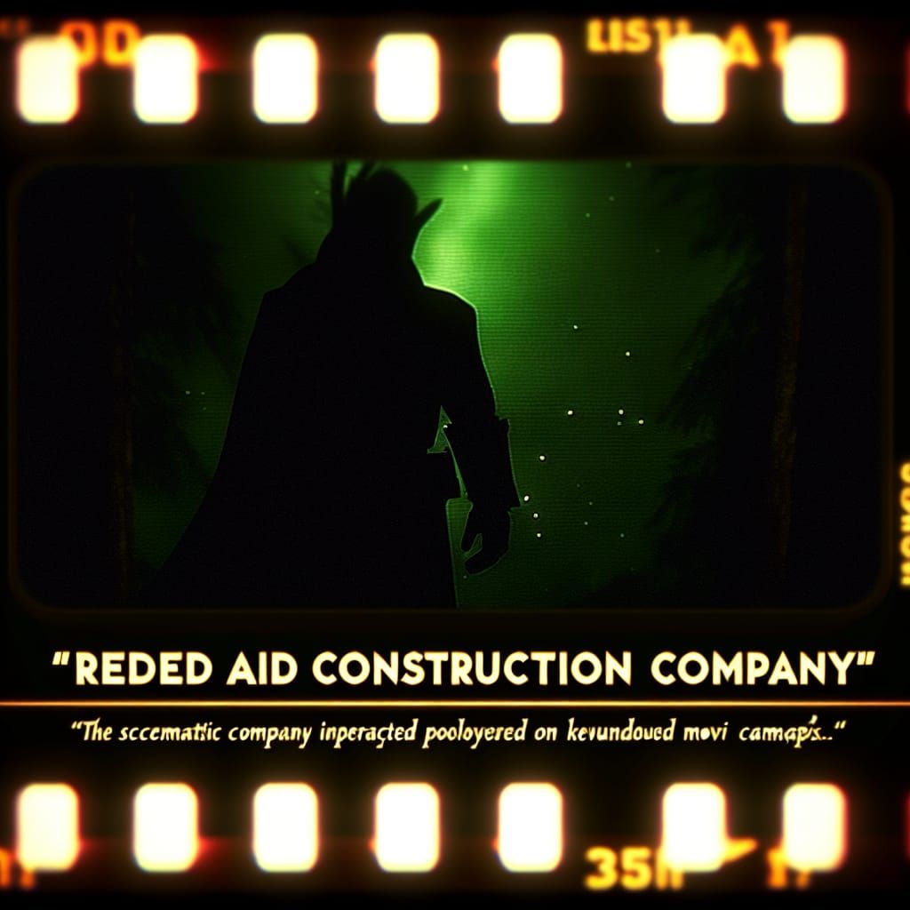 RED AID Construction Company: A Cinematic Still